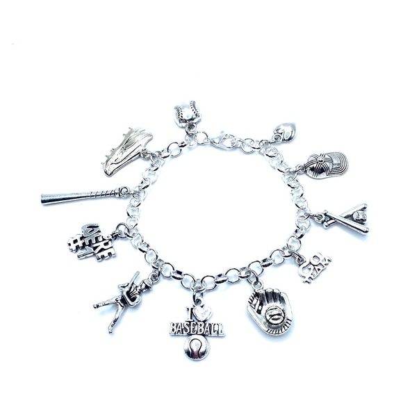 Baseball Charm Bracelet - Picture 6 of 9